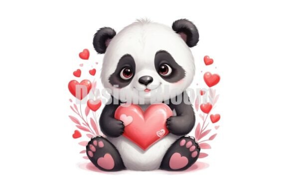 Download Versatile Panda Graphics for Valentine's - Panda graphics Collection