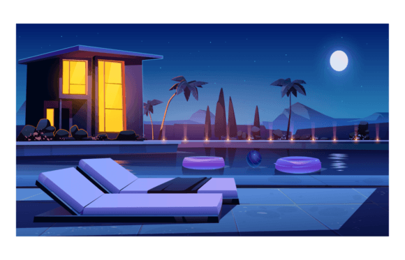 Download House and Swimming Pool with Deck - Swimming pool Collection