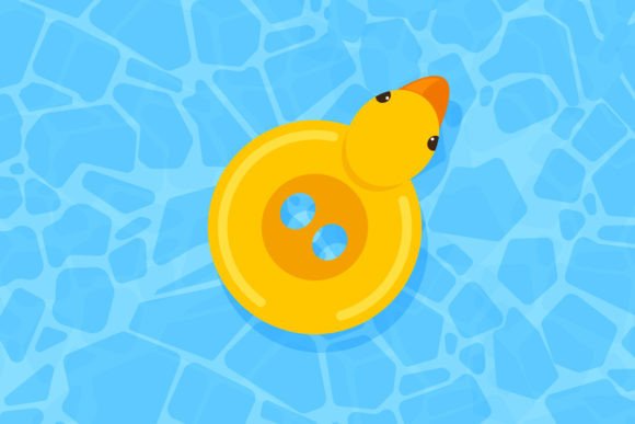 Download Swim Ring Duck Rubber on Swimming Pool - Swimming pool Collection