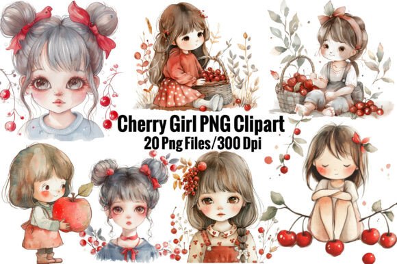 Download Cherry Girl PNG Clipart - Cherry girl Collection