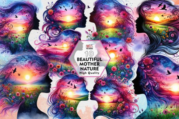 Download Beautiful Mother Nature Clipart PNG - Nature clipart Collection